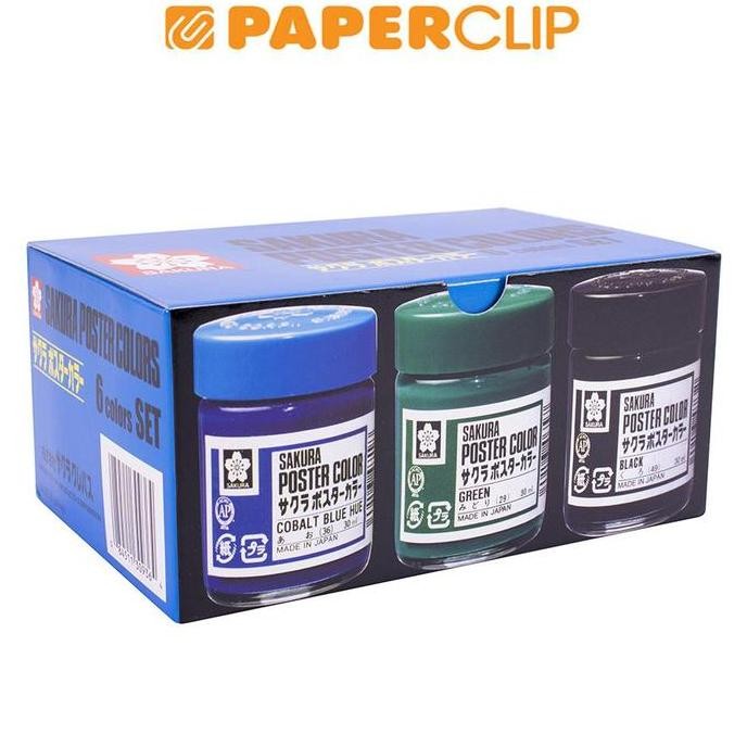 

Poster Color Set Xpw6 P Sakura 6C 30Ml