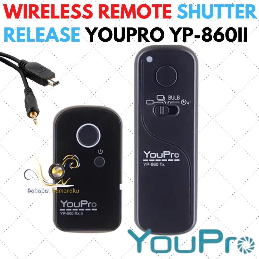 MC-DC2 Wireless Remote Shutter Release YouPro YP-860II Nikon Z5 Z6 Z6 II Z7 Z7 II D750 P7800 D3100 D