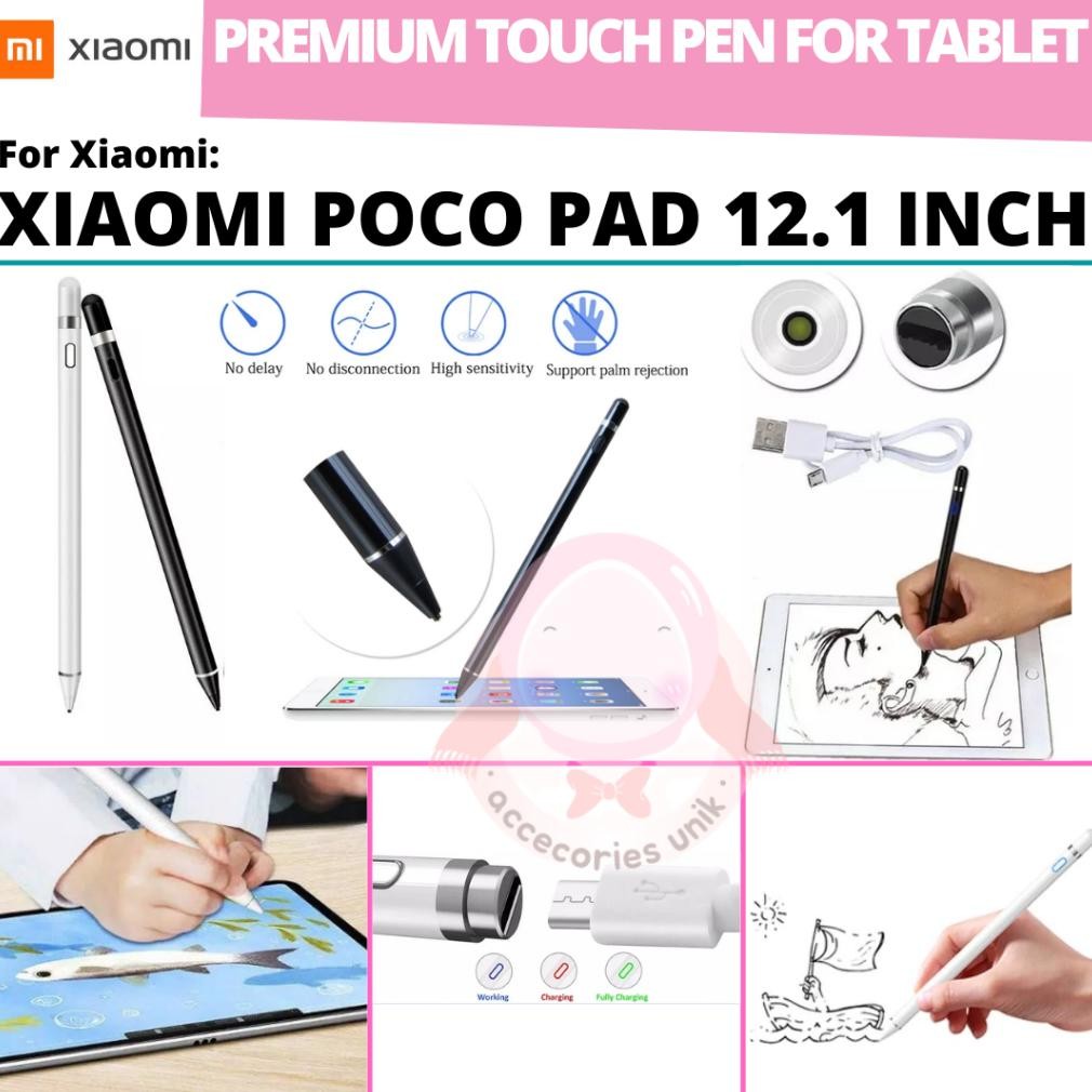 Stylus Pen Xiaomi Poco Pad 12.1 Inch Spen Pencil Fine DiM