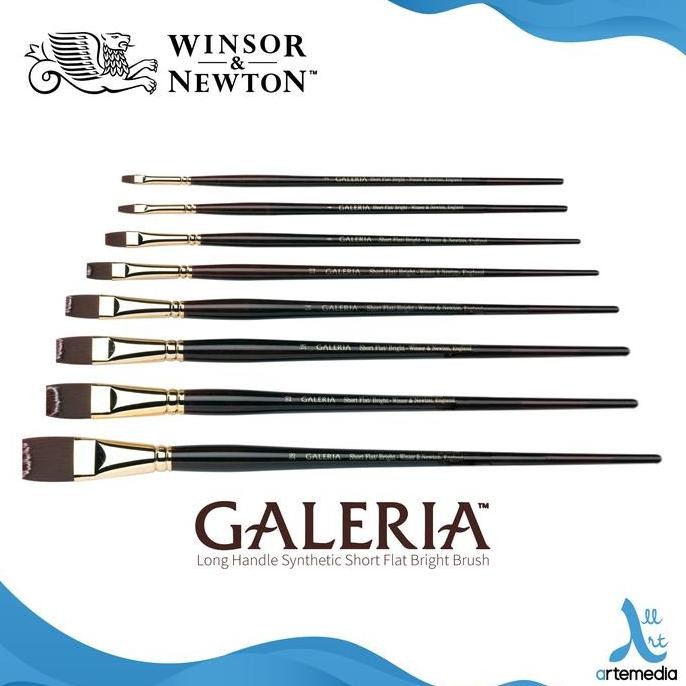 

Kuas Lukis Winsor & Newton Galeria Acrylic Short Flat Bright Brush
