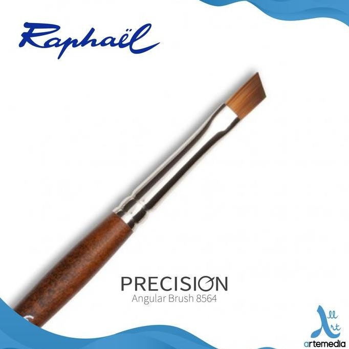 

Kuas Lukis Raphael 8564 Angular Precision Synthetic Brush Short Handle