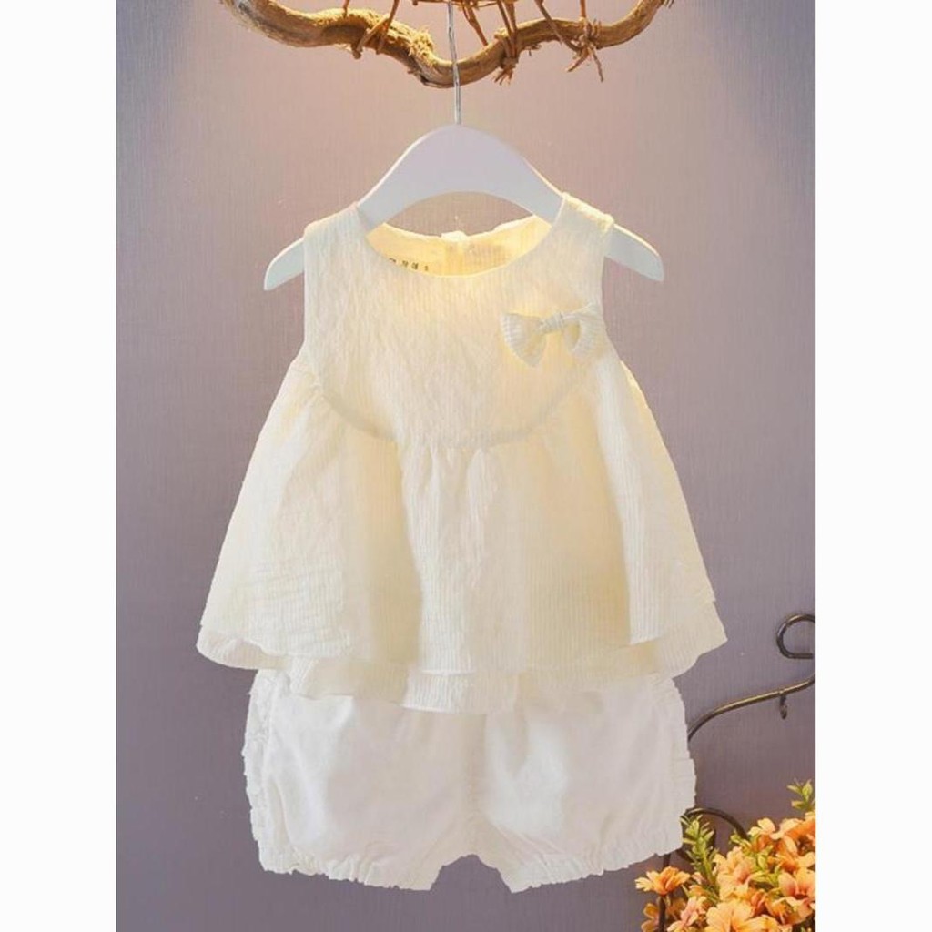 Sky Bubbles Setelan Anak Perempuan Mode Baru