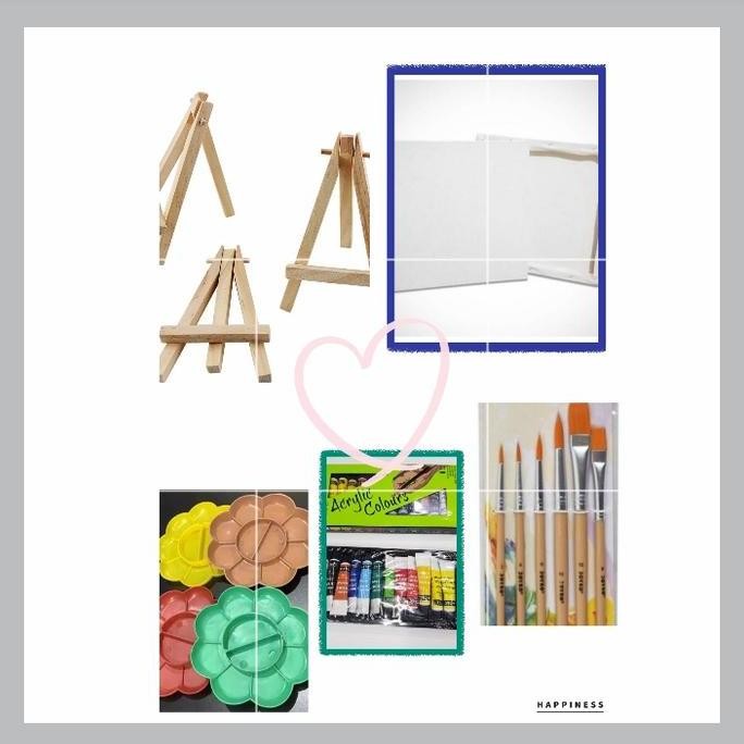 

Paket Murah! Kanvas Lukis 40X40