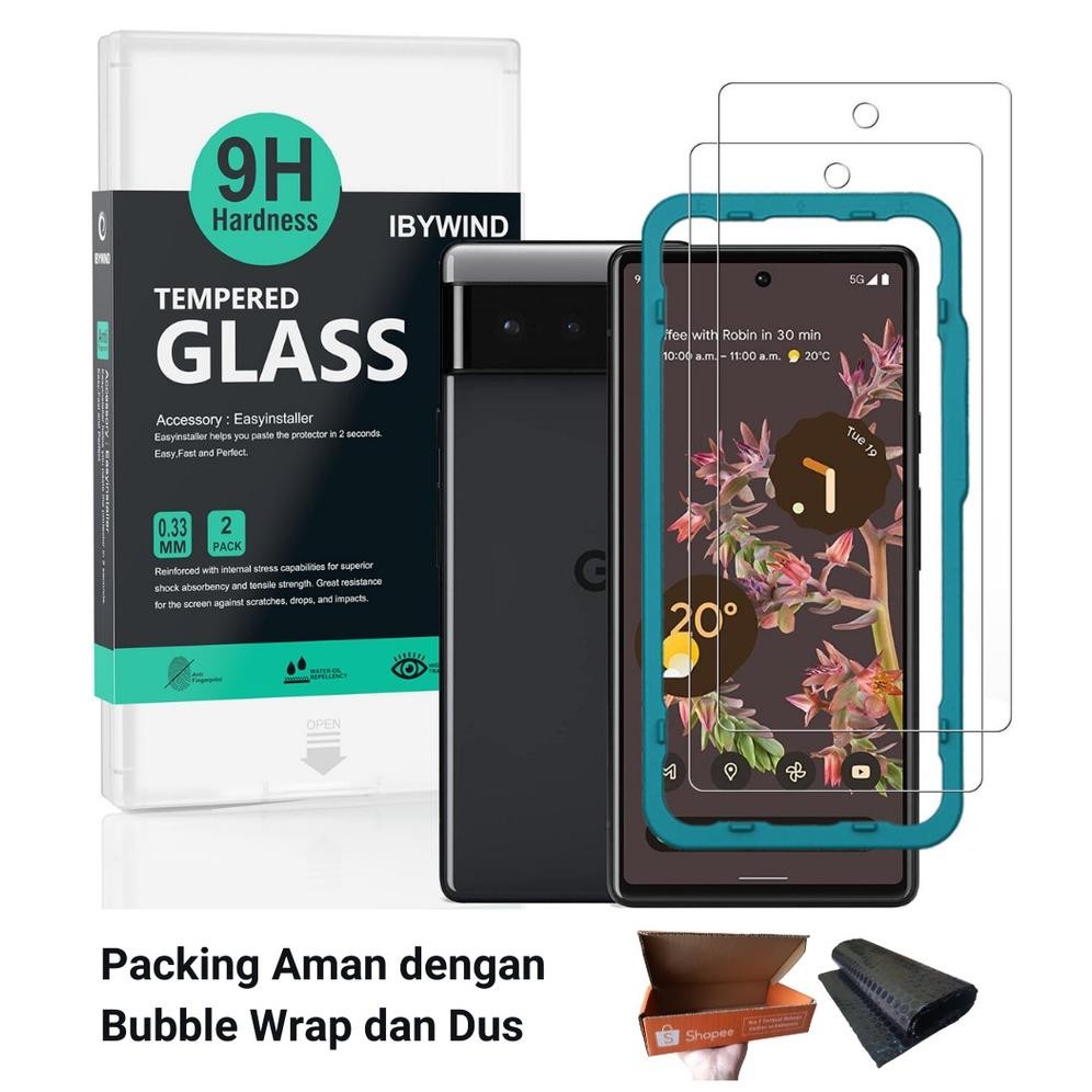 Tempered Glass Ibywind Google Pixel 6 Oleophobic Coating DiM