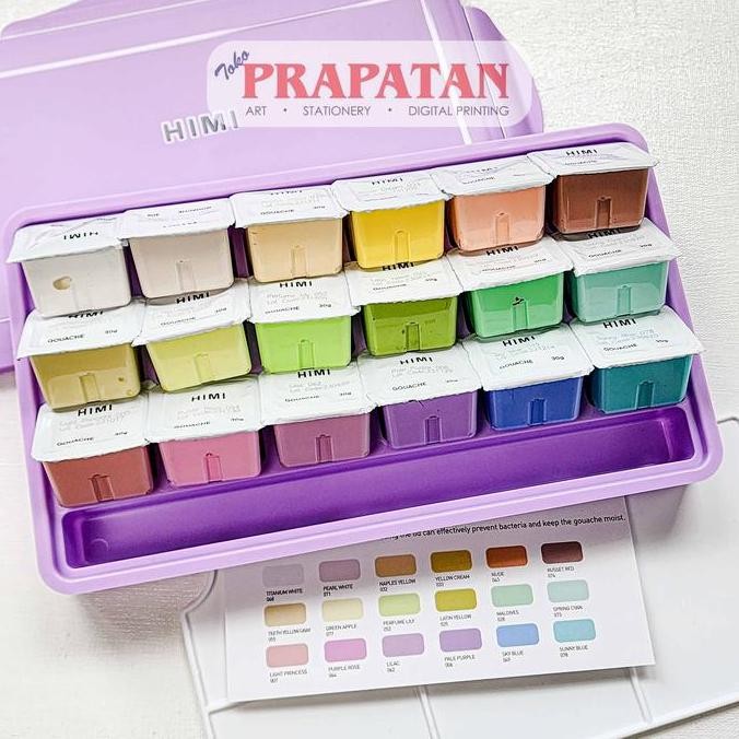 

Miya Himi Pastel Gouache 18X30Ml | Cat Gouache