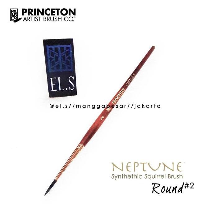 

Princeton Neptune Brush Round 2 ( Kuas Lukis )