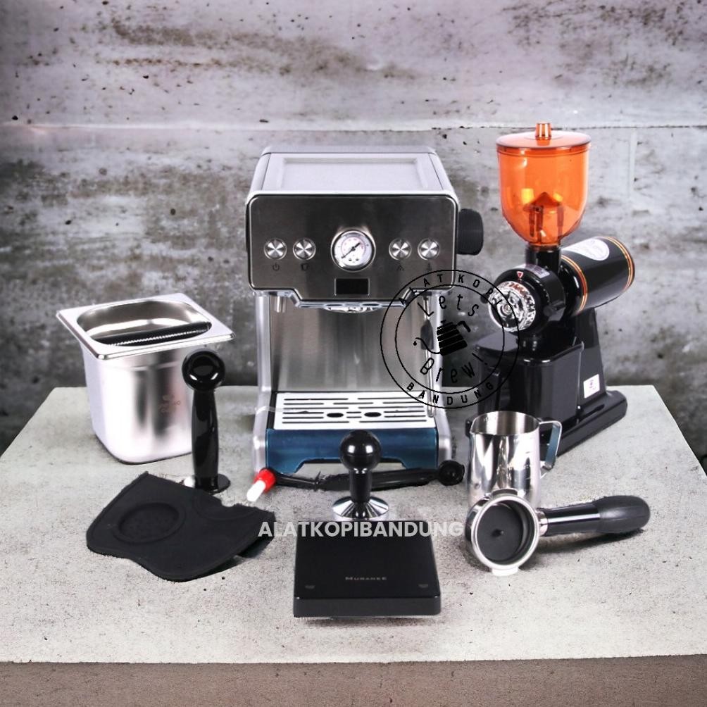 Paket Alat Usaha Kedai Kopi Susu Mesin Espresso 3605 Basic DiM