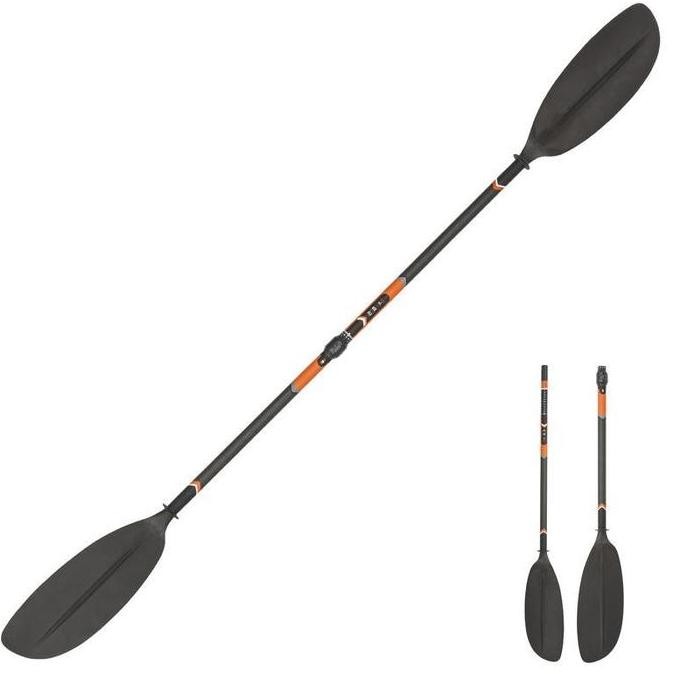 Dayung Rakit Kayak Paddle Carbon X500 210-220Cm 1 Set Co