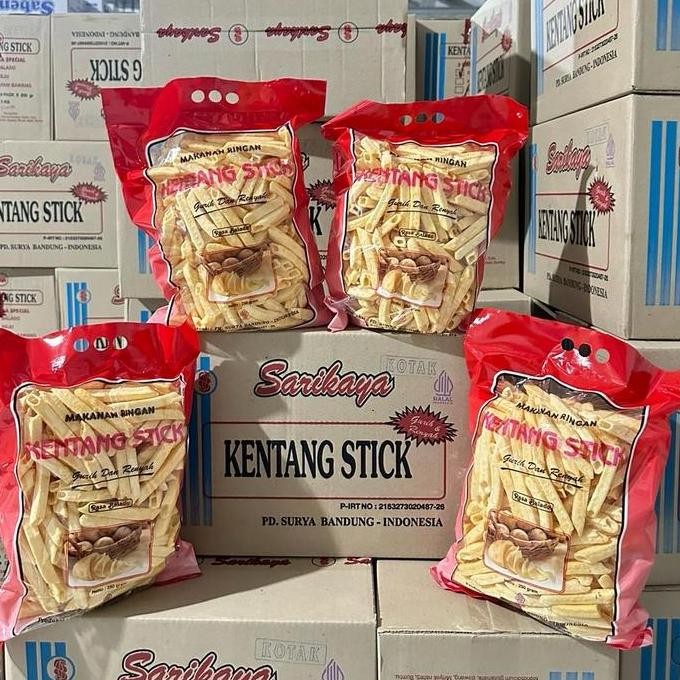 

Stick Kentang Premium 1 Karton Isi 4 Karung - Frozen Snack Gurih