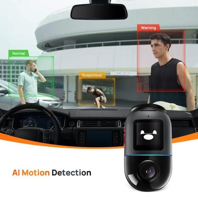 70mai Dash Cam Omni X200 360 4G GPS Full HD 1080P Dashcam Mobil Car