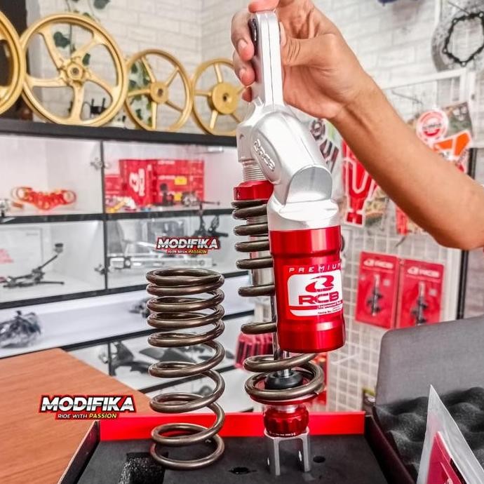 Shock Tabung RCB VSeries Rebound Klik 330MM Vario 125 Vario 150 Scoopy