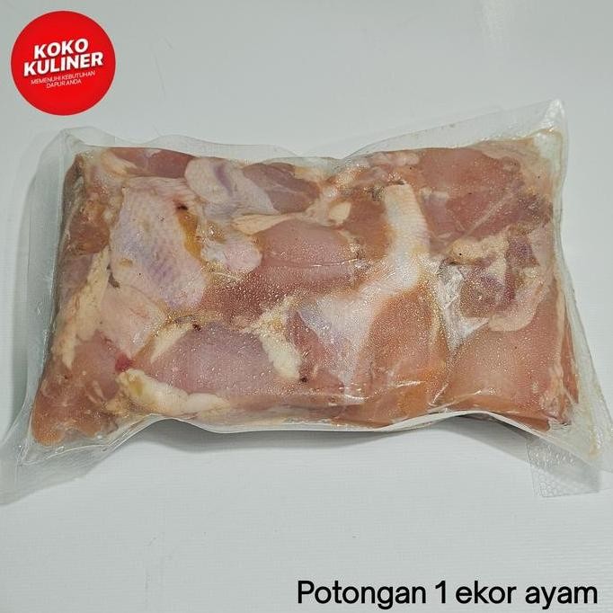 

DAGING AYAM POTONG MARINASI / Daging Ayam Potong Bumbu Siap Masak / Ready to Cook 1 ekor ls