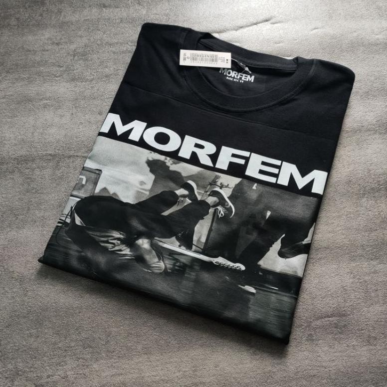 Promo Kaos Morfem Sneakerfuzz Kaos Morfem Kaos Morfem Hitam