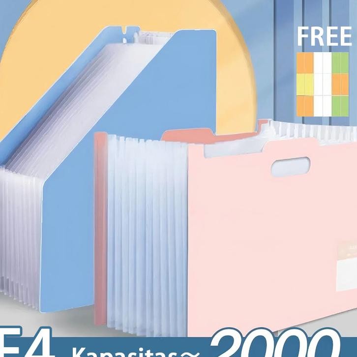 

Standing File A4 F4 Folder Multilapisan File Folder Document Bagfree Stiers