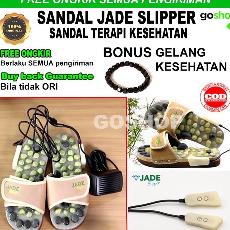 Sandal Jade Slipper Elektrik Sandal Terapi Kesehatan
