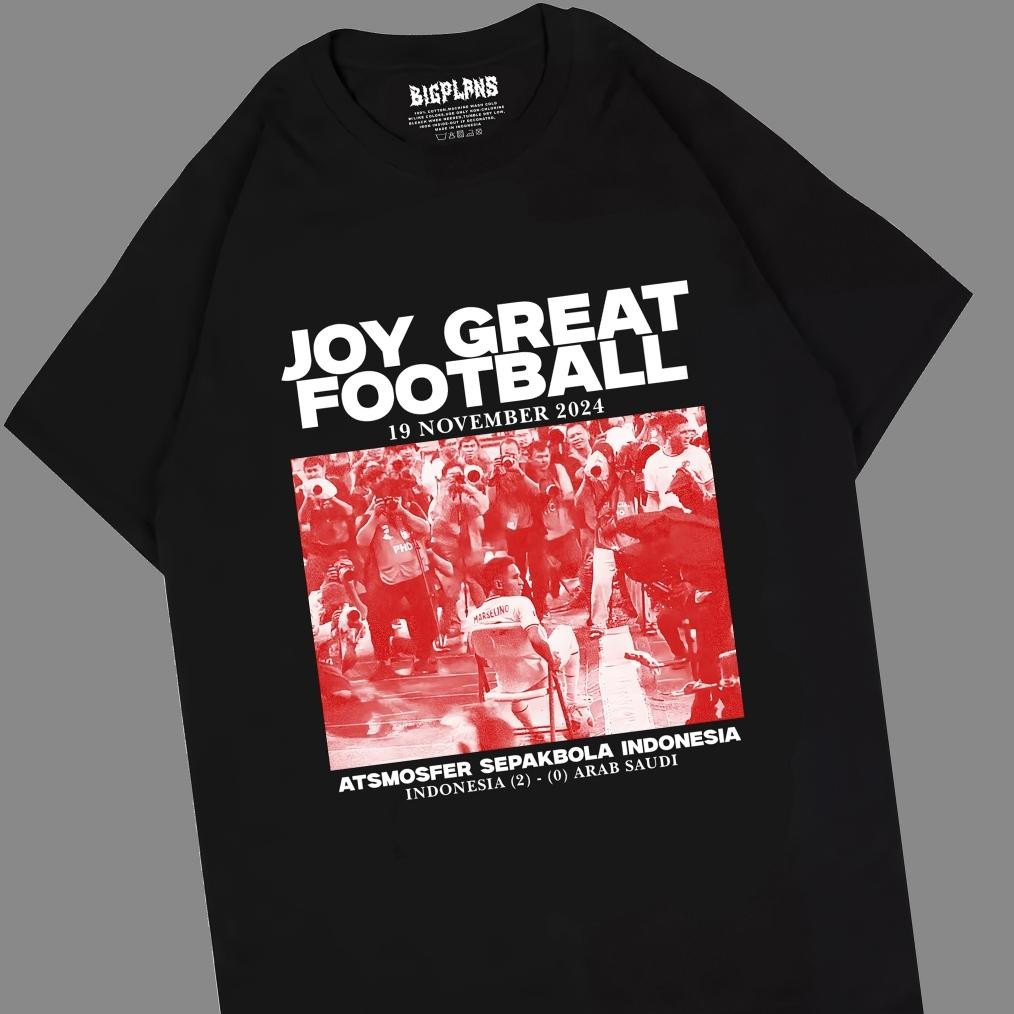 Promo Kaos Timnas Indonesia Atmosfer Vs Arab Saudi Kaos Distro Timnas Premium Cotton