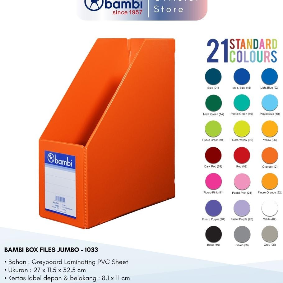 

Bambi Box File Magazine All Color Bsize 115 Mm