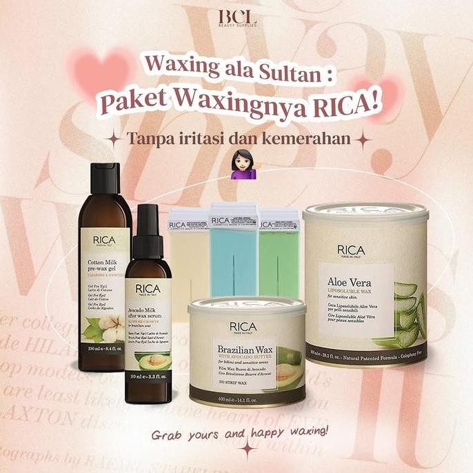 RICA AFTER WAX LOTION Penghilang Bulu  / Rica Waxing