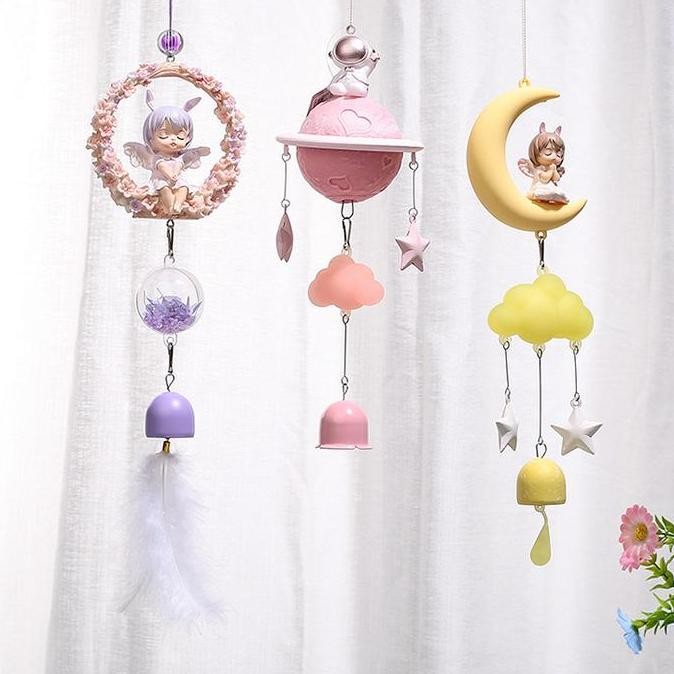 Lonceng gantung Hiasan  ornamen Pintu Ruang Tamu / Kamar Tidur Model LJK