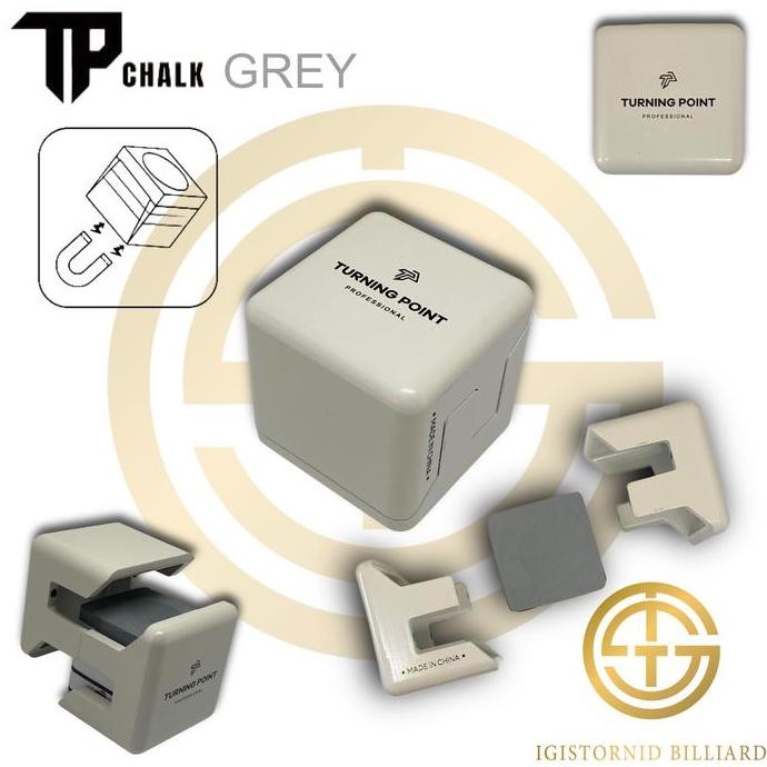

Turning Point Chalk - Grey (Magnetic Chalk) Co