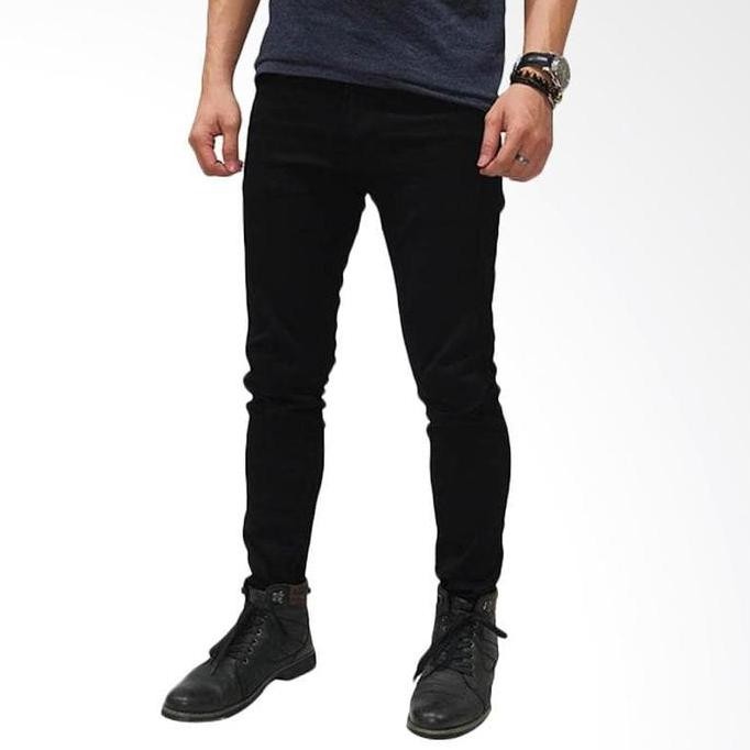 

Celana Jeans Wanita Soft Jeans Skinny Model Pensil Ukuran 33-38