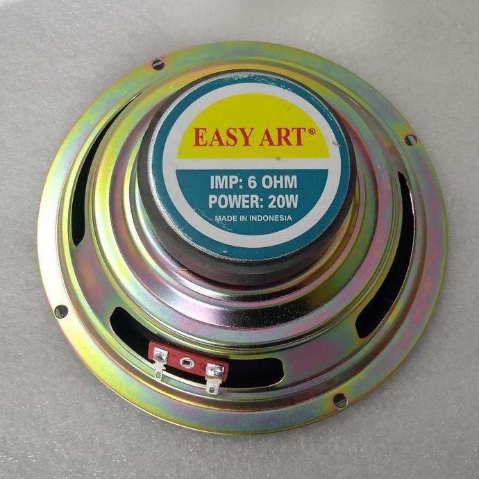 Speaker Woofer 6 Inch Easy Art Bass Audio Rakitan Original