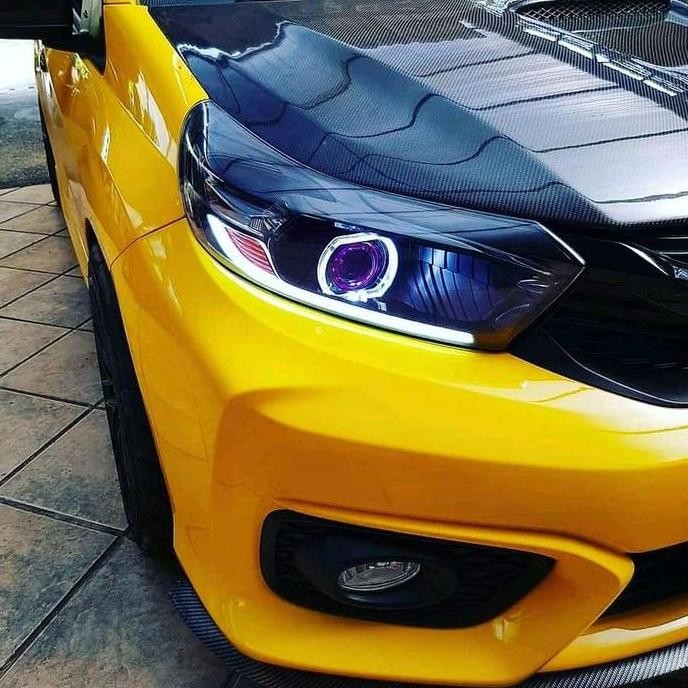 lampu honda brio mobilio new custom projector hid