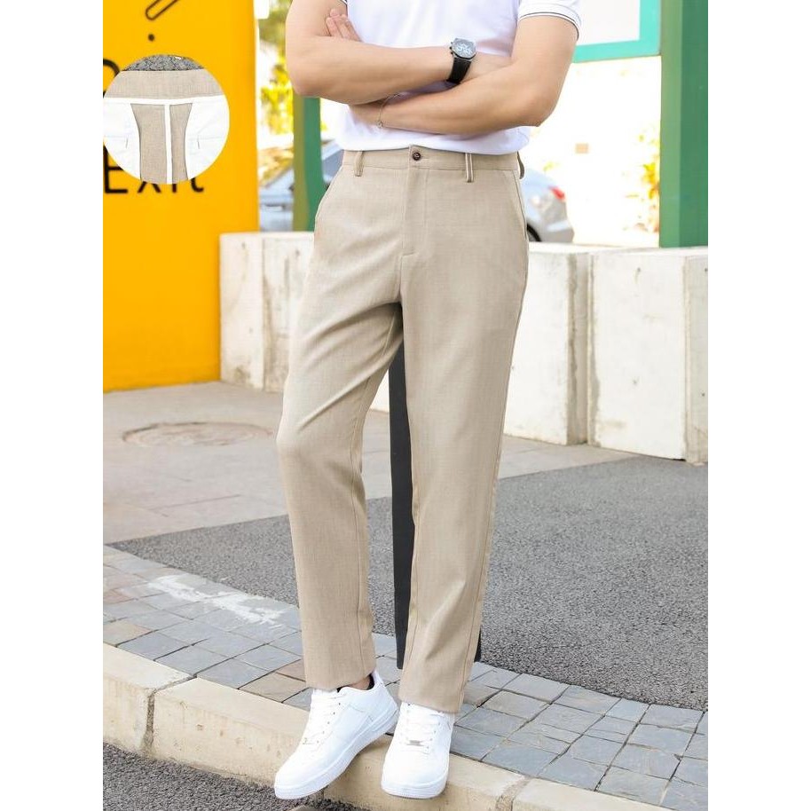 

Celana Chino Pria Slimfit Pensil Stretch Katun Chinos Formal Cowok