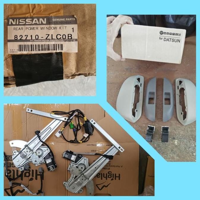 Power window kaca regulator belakang kit set upgrade Datsun go ori