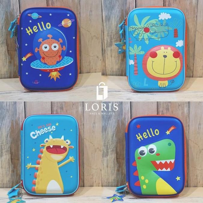 

Tempat Pensil 3D Pencil Case (Ala Smiggle) Mermaid, Unicorn, Dino,Lion