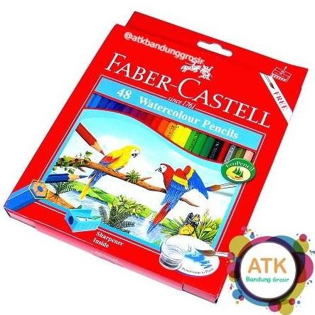 

Pensil Warna FABER CASTELL Water Colour 48 Warna Pensil Mewarnai Parrot Termurah