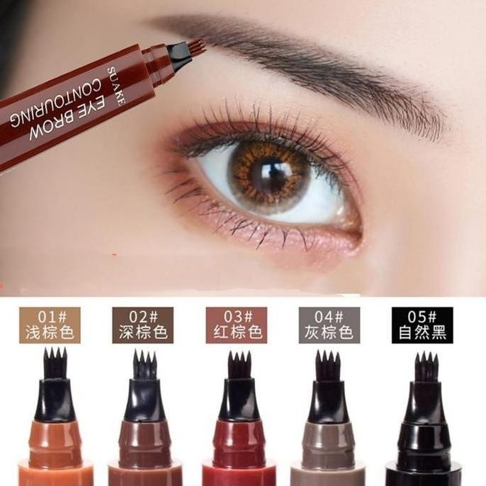 

SUAKE Pensil Alis Tahan Lama Waterproof Eyebrow Pencil Anti Air Original