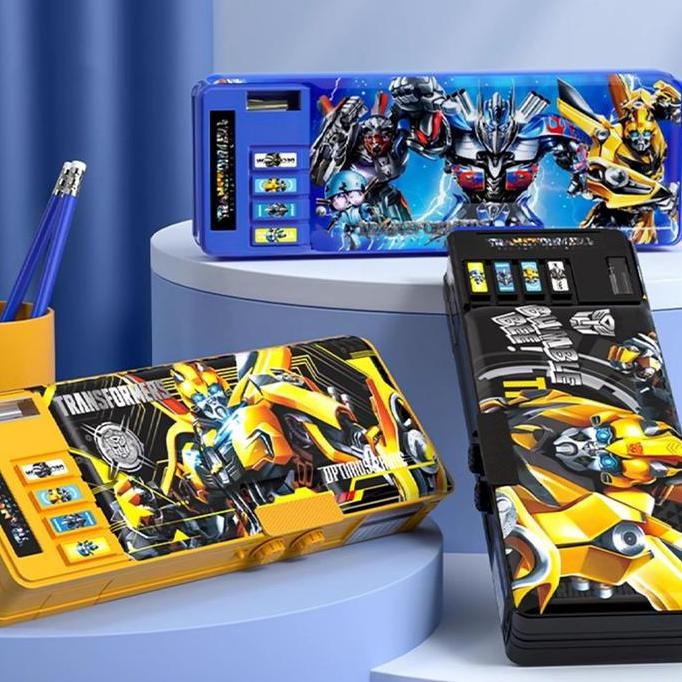 

Kotak Pensil Multifungsi Motif Kartun Untuk Anak Laki-Laki /Transformer Password Pencil Case /Tempat Pensil Magnet Sandi Multifungsi Motif Kartun Untuk Anak Laki-Laki New Stok