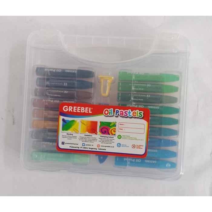 

EMS Crayon Greebel 36 Warna oil pastle greebel krayon greebel mewarnai Stationery