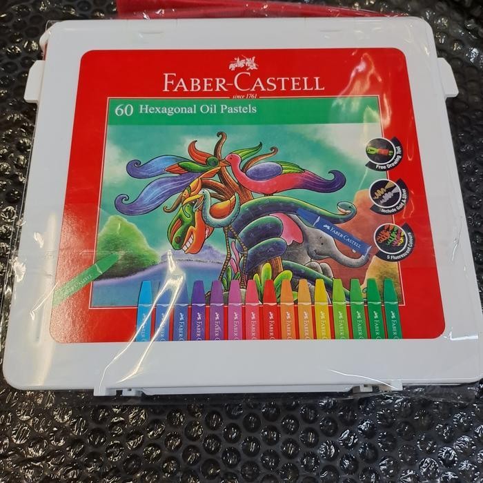 

EMS Crayon / Oil Pastel Faber-Castell 60 Colours Bag
