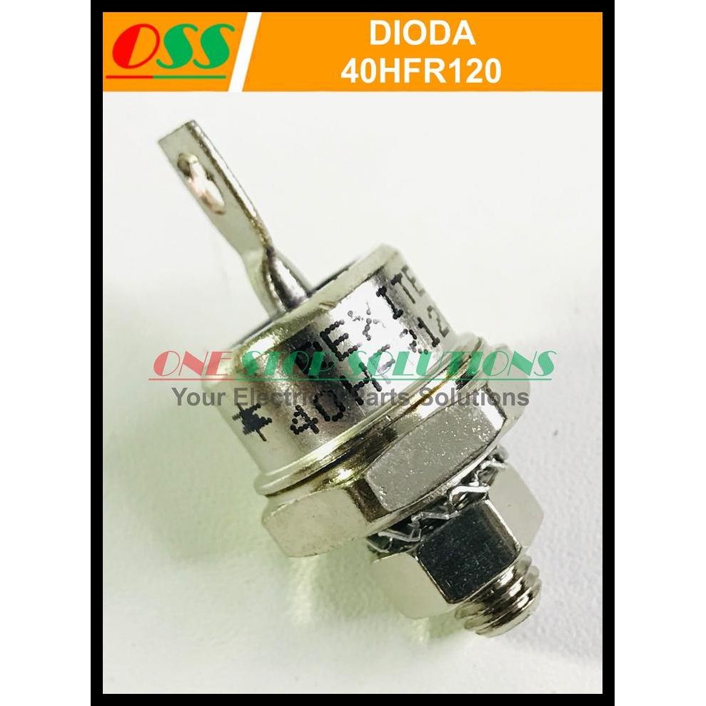 DISKON DIODA 40HFR120 STUD RECTIFIER DIODA BAUT 40A 