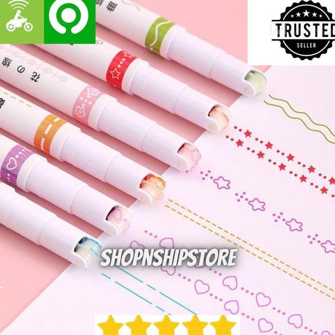 

Curve Highlighter Pen Isi 6 Original New Stok