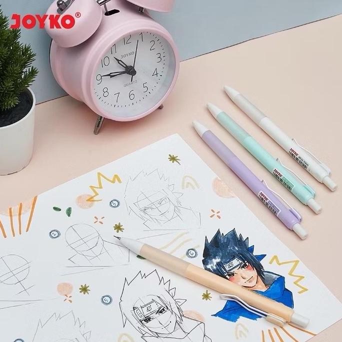 

( 1 Pack ) Mechanical Pencil Pensil Mekanik Joyko Mp-54 0.5 Mm 1 Pack Isi 12 Biji New Stok