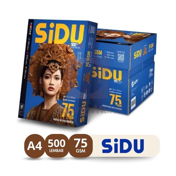 

Kertas Hvs Sidu A4 75 Gr - Sidu Kertas Fotocopy A4 75 Gsm New Stok
