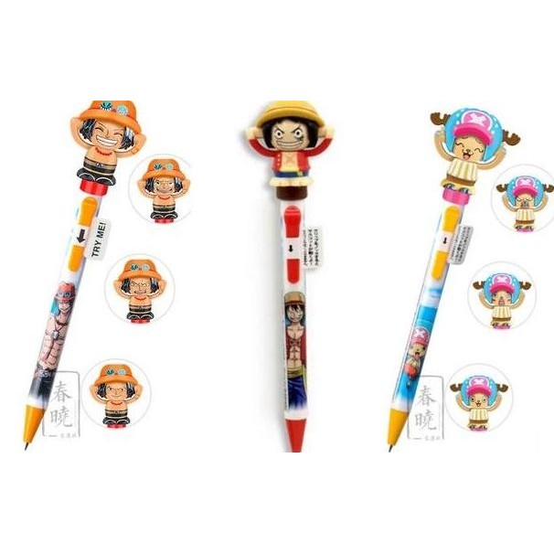 

Bandai One Piece Face Changing Pen / Pulpen Original New Stok
