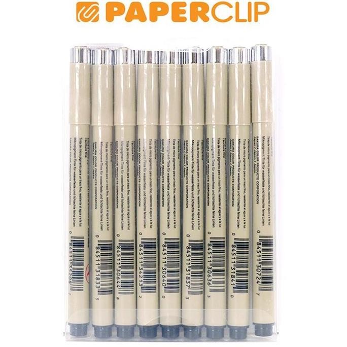 

Ballpoint Sakura Pigma Micron Set 9 Xsdk-9 New Stok