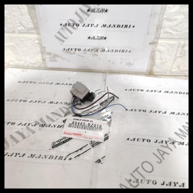 DISKON KABEL SOKET SENSOR OKSIGEN KNALPOT AVANZA XENIA ORIGINAL 89465-BZ010 