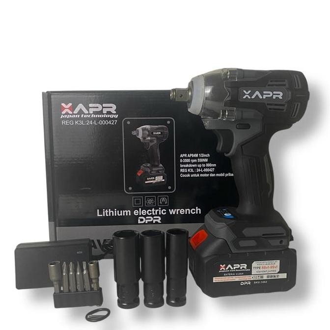 impact wrench 48s APR JAPAN tech mesin pembuka baut ban mobil motor