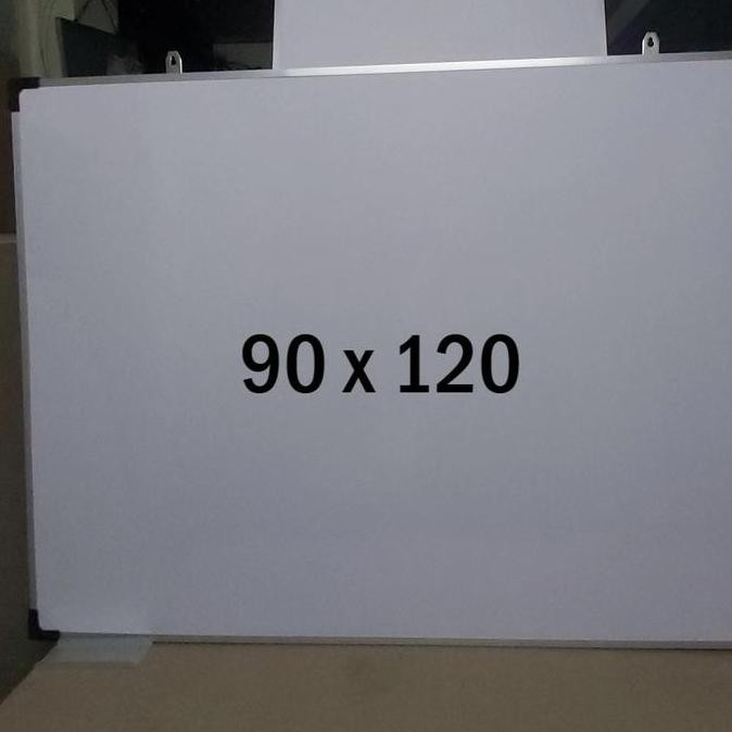 

Whiteboard / Papan Tulis 90 X 120 Magnetik New Stok
