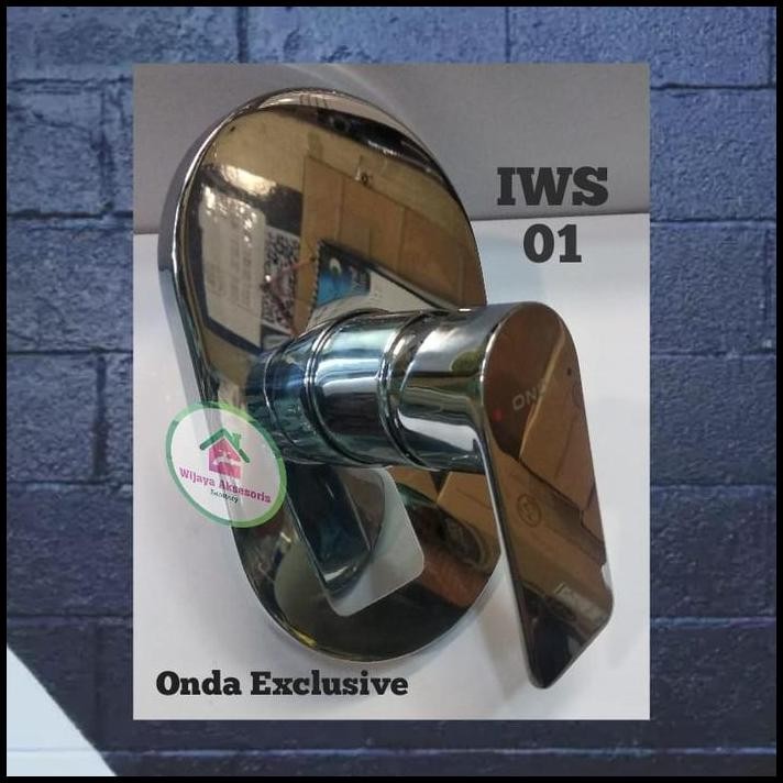 Kran Air Tanam Panas Dingin Onda Exclusive IWS 01/Kran Wall Shower