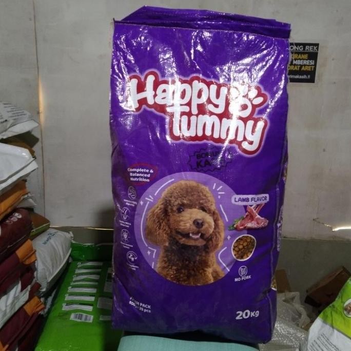 TERMURAH - Happy Tummy Dog Lamb 20 Kg - Grab Gojek Makanan Anjing Happy Tummy Dog