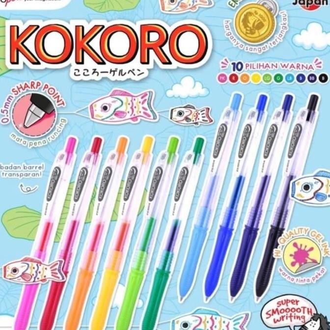 

Pen Zebra Kokoro Isi 12 Pcs New Stok