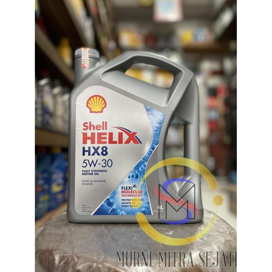 TERMURAH - Shell Helix HX8 SAE 5W-30 HX-8 5 W 5W30 Galon 4 L
