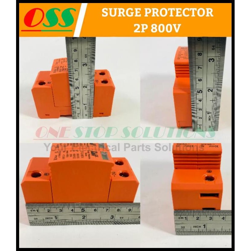 DISKON SURGE PROTECTION DEVICE ARREST SURGE PROTECTOR SPD DC 2P 800V !!!!!!