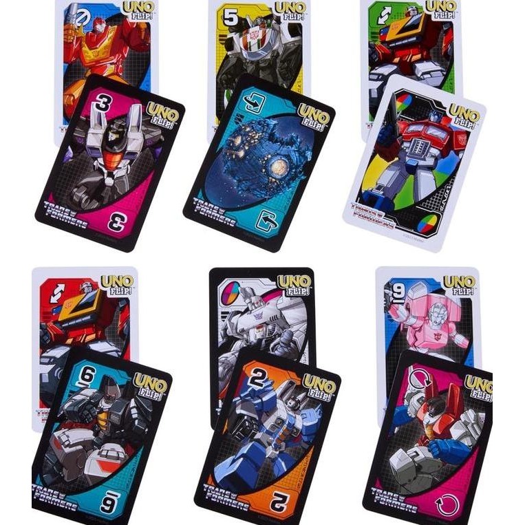 UNO Flip Transformers - Permainan Kartu WS